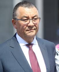 Claude Walker Leaves Supreme Court Brisbane Editorial Stock Photo