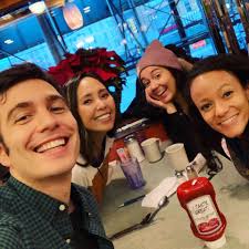 Chica was busy, but we decided to get together anyways. Carly Ciarrocchi  Emily Borromeo Kaitlin Becker