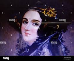 Depicted person: Ada King, Countess of Lovelace . 1840 266 Ada Augusta  Lovelace Stock Photo
