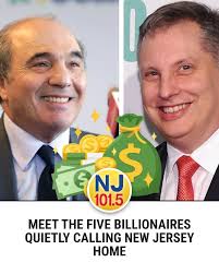 These are the richest people living in New Jersey — and you've never heard  of them  🔗https://nj1015.com/the-5-richest-billionaires-living-in-new-jersey/