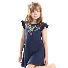 Hileelang Toddler Girls Casual Dress Cotton Long Sleeve Warm Christmas Basic Party Shirt Tunic Dress Girls Casual Dresses Girls Dresses Summer Kids Dress