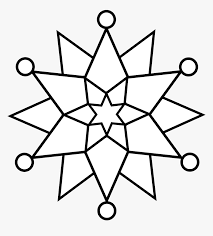 There is something so calming and enjoyable about coloring geometric designs. Panda Free Easy Snowflake Coloring Pages Hd Png Download Transparent Png Image Pngitem