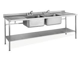 stainless steel assembled sink double
