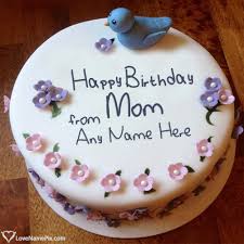 Best idea to send happy birthday wishes. Birthday Cake For Mother From Daughter With Name Namebirthdaycakes