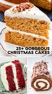 These bundt cake recipes are easy and delicious ways to eat dessert. 40 Easy Christmas Cake Recipes Best Holiday Cake Ideas