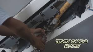 Bongkar pasang ac dilakukan untuk melepas ac dari suatu tempat dan memindahkannya ke tempat lain. Teknik Membongkar Ac Split Youtube