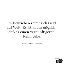 Geld Regiert Die Welt Zitat