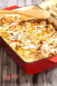 Chicken Bacon Ranch Casserole Keto Low Carb Easy Keto Dishes