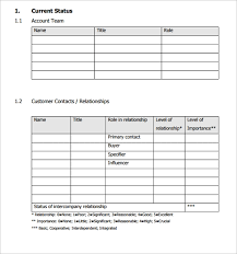 Excel is and remains fairly popular in. Free 16 Sample Account Plan Templates In Pdf Ms Word Google Docs Apple Pages