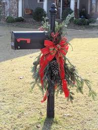 Dress Up Your Mailbox For The Holidays Always The Holidays Christmas Mailbox Decorations Outdoor Christmas Decorations Christmas Diy