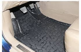 121 32 Classic Clear Pvc Plastic Waterproof Auto Foot Carpet Car Floor Mats 5pcs Sets Black Car Floor Mats Floor Mats Flooring