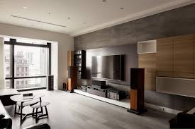 Partidesign Creates Spacious Open Concept Apartment Using Extensive Wood Throughout Apartment Interior Design Penthouse Apartment Interior Apartment Interior