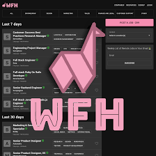 WFH Online Resume Builder Page
