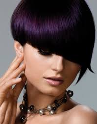 Apply to clean, dry hair with gloves, comb through to evenly saturate hair. Best Hairstyle Ideas For Short Length Black Hairstyles With Plum Highlights