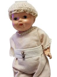 Effanbee Doll Patsy Winter Ice Skates #F080 Christmas Ornament 3.5"  Figurine