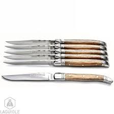 Coffret 6 Couteaux Steak Couteau Laguiole Couteaux A Steak Bois Exotique
