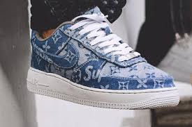 You can also upload and share your favorite louis vuitton wallpapers. Nike Air Force 1 Supreme X Louis Vuitton Denim Hypebeast