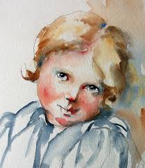 Aquarell-Portraits - Felicitas Hofmann,Gesichter sind wie Landschaften,