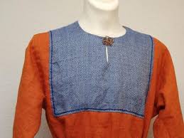 Tunic Linen Diamond Body Medieval Viking Rus Slaven Reenact Larp Gr L Xl In 2020 Wikinger Leinen Mittelalter