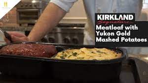 Fry until the onion is translucent and all the vegetables are softened. Kirkland Signature Meatloaf With Yukon Gold Mashed Potatoes Chef Dawg Youtube
