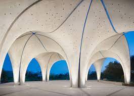 The canopy by hilton san antonio riverwalk has opened along the city's eponymous thoroughfare, colorfully balancing old world styles with san antonio. Lake Flato Creates Pavilions With Concrete Petals For San Antonio S Confluence Park