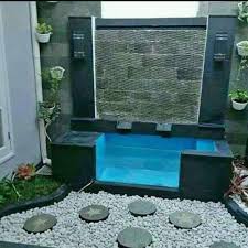 Serta mudah sekali untuk menjaga kebersihan akan kolam ikan koi minimalis ini. Jual Kolam Minimalis Dan Taman Kab Bogor Dindafloralandscape Tokopedia