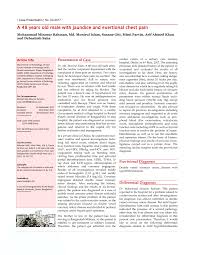 Pdf A 48 Year Old Male With Jaundice And Exertional Chest Pain