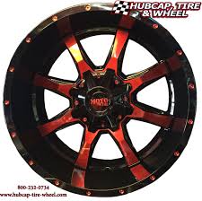 Black And Red Wheels Moto Metal Wheels Mo970 Black And Machined With Custom Red Clear Coat Color Paint Custom Wheels And Tires Metal Wheel