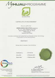 Consumer behavioural research to develop malaysia's green food industry. Smartcoat S Green Certification Smartcoat Indoor Air Quality Specialist