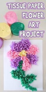 Pompom large 45cm purple peacock tissue paper flower wedding | etsy. Tissue Paper Flower Art Project Woo Jr Kids Activities