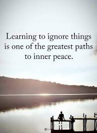 7 actions to discover your higher self. Inner Peace Quotes Learning To Ignore Things Is One Of The Greatest Paths To Inner Peace Inner Peace Quotes Peace Quotes Words Quotes