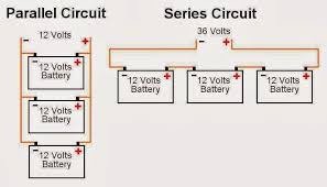 Battery Connections Parallel For High Current And Series For High Vo Electrical Engineering Books Electrical Engineering Projects Series And Parallel Circuits