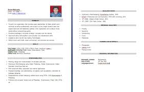 Just use an online resume builder. How To Write A Professional Resume For Fresher And Experienced Brains Education