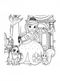 Make this princess sofia coloring page the best! Sofia The First Free Printable Coloring Pages For Kids