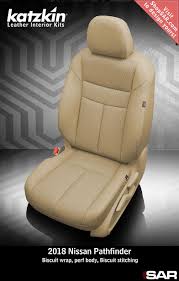 Katzkin Custom Leather Auto Interiors Leather Seat Covers Leather Seat Covers Nissan Pathfinder Automotive Upholstery