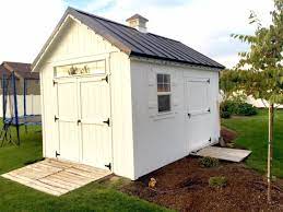 Tadge White Black Orchard Shed Side Farmhouse Sheds Building A Shed Shed Makeover