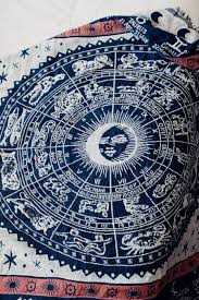 Zodiac Wheel Blanket Zodiac Wheel Lady Scorpio Zodiac