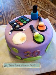 Or you prefer to entrust this task to. Make Up Themed Birthday Cake Farm Fresh Vintage Finds