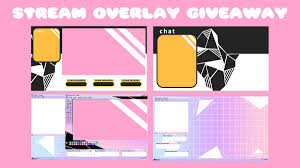 Go to placeit's twitch overlay library and choose a template that fits your style & personality to start customizing. Sashi ã‚µã‚· Not Active On Twitter Stream Overlay Giveaway Raffle You Will Win A Gaming Stream Overlay Just Chatting Overlay Only 1 Winner To Enter Rt No Qrts Follow New