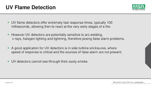 (other examples include radio waves, microwaves, infrared light a safer way to detect uv light is with a uv detector. Flame Detection Jon Sarfas Ppt Video Online Download