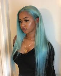 Black And Blue Lace Front Wig Pin On Beautiful Weave