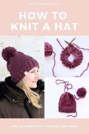 Move on to the decrease round. How To Knit A Hat With Circular Needles Circular Knitting Patterns Easy Knit Hat Knitting