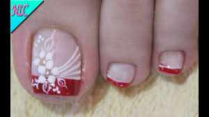 Pedicure diseños para xv : Diseno De Flores Y Frances Para Pies French Nail Art Flowers Nail Art Nlcçš„youtubeè§†é¢'æ•ˆæžœåˆ†æžæŠ¥å'Š Noxinfluencer