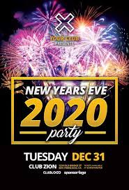 New Years Eve 2020 Free Flyer Template New Year S Eve Flyer Free Flyer Templates Free Psd Flyer Templates