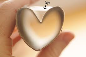This will make the heart shape. Toilet Paper Roll Heart Stamps Pretty Prudent