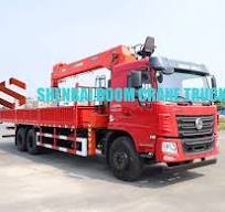 High Lifting 12 Ton Hydraulic Telescopic Boom Truck Mounted Crane with  Truck China Brand 6X4 Cargo Truck
