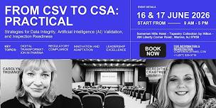 Master CSV to CSA: AI validation and inspection readiness