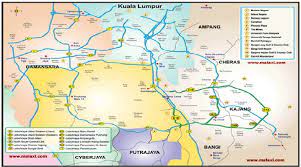 Navigate malaysia map, malaysia country map, satellite images of malaysia, malaysia largest cities map, political map of malaysia, driving directions and traffic maps. Map Of Klang Valley City Roads And Highways Download Scientific Diagram