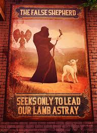 Bioshock Would You Kindly Gif Bioshock Infinite Posters Ads The False Shepherd Seeks Only To Lead Our Lamb Astray Bioshock Art Bioshock Infinite Bioshock Series