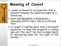 Private Caveat